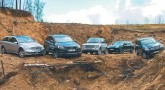 Немного  лишнего. Audi Q7 4.2FSI, Mercedes ML350 off-road pro, Mercedes R350, Porsche Cayenne S, Range Rover 4.4 Vogue
